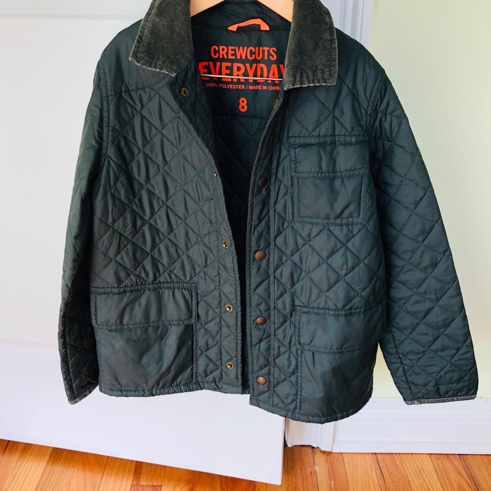 J Crew boy’s quilt jacket